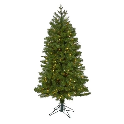 Nearly Natural 5' Vancouver Spruce Prelit Artificial Christmas Tree 3 Nearly Natural 5' Vancouver Spruce Prelit Artificial Christmas Tree