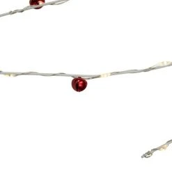 Northlight 6' x 6" Pre-Lit White Christmas Garland with Jingle Bells, Warm White Lights -Outlet Xmas Decor Tree Store GUEST 7807a7c3 e370 4c3a 9798 16e954fec0b7