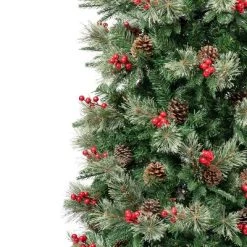 National Tree Company First Traditions Unlit Slim Virginia Pine Artificial Christmas Tree -Outlet Xmas Decor Tree Store GUEST 78587db7 7034 45b6 ab4c 63acbe563e2c