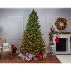 9ft Sterling Tree Company Full Layered Norfolk Pine Artificial Christmas Tree -Outlet Xmas Decor Tree Store GUEST 794fd584 25c3 434b ba58 dbea0f50f9f4