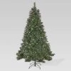 9ft Mixed Spruce Pre-Lit Hinged Full Artificial Christmas Tree with Glitter Branches Clear Lights - Christopher Knight Home -Outlet Xmas Decor Tree Store GUEST 7af2484d 982f 40f8 9795 2eeff82d4b84