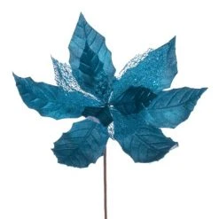 Vickerman 11" Velvet and Glitter Mesh Poinsettia Flower on Steem -Outlet Xmas Decor Tree Store GUEST 7c36aa49 7748 48d4 b863 dc5690ca44ce