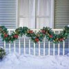 Collections Etc. Collections Etc 9-Foot Battery-Operated Colored Lighted Garland 105 X 9 X 3 2 Collections Etc. Collections Etc 9-Foot Battery-Operated Colored Lighted Garland 105 X 9 X 3 -Outlet Xmas Decor Tree Store GUEST 7cae9276 007c 4c55 8451 a28b0a5b7ec0