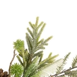 Northlight 5' x 8" Artificial Christmas Garland with with Frosted Foliage and Pine Cones, Unlit -Outlet Xmas Decor Tree Store GUEST 7da8b0bb 852c 4904 a26e a13187698baf