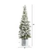 3ft Nearly Natural Unlit Flocked Pine Tree Artificial Christmas Tree in Tin Planter 2 3ft Nearly Natural Unlit Flocked Pine Tree Artificial Christmas Tree in Tin Planter -Outlet Xmas Decor Tree Store GUEST 7dc434c4 c7a2 4501 b77f 182ecd471c12