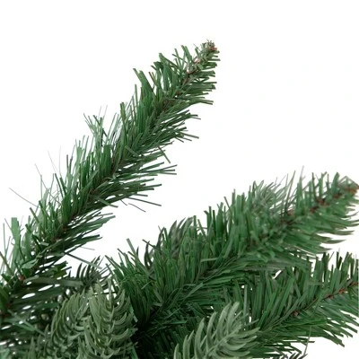 Northlight Real Touch™️ Mixed Eden Pine Artificial Christmas Teardrop Swag - Unlit - 30" 4 Northlight Real Touch™️ Mixed Eden Pine Artificial Christmas Teardrop Swag - Unlit - 30" - Image 2