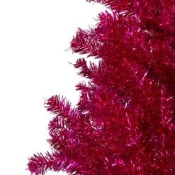 Northlight 4.5" Metallic Pink Tinsel Artificial Christmas Tree - Unlit -Outlet Xmas Decor Tree Store GUEST 7e42632e d07b 4802 90ce 85932373c10d