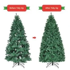 Costway 7Ft/7.5Ft/8Ft Pre-Lit PVC Christmas Tree Hinged 300/400/430 Lights 18 Costway 7Ft/7.5Ft/8Ft Pre-Lit PVC Christmas Tree Hinged 300/400/430 Lights -Outlet Xmas Decor Tree Store GUEST 7fcba481 a4b7 4a77 9cc2 5a33c17c47b6