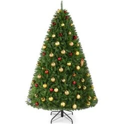 Yaheetech Pre-lit Ultra-Thick Artificial Christmas Tree Hinged Spruce Holiday Decoration, Green 15 Yaheetech Pre-lit Ultra-Thick Artificial Christmas Tree Hinged Spruce Holiday Decoration, Green -Outlet Xmas Decor Tree Store GUEST 8012e0d4 7381 44b0 bc50 92fa3384f9f7