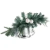 Northlight 18" Decorated Pine Artificial Christmas Swag with Silver Bells