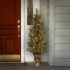 National Tree Company 4 ft Pre-Lit Artificial Mini Christmas Tree, Green, Crestwood Spruce, White Lights with Pine Cones, Berry Clusters, Frosted -Outlet Xmas Decor Tree Store GUEST 833bb467 22fe 49a7 b121 31f912219e74