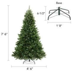 Casafield Artificial Green Spruce Christmas Tree with Metal Stand -Outlet Xmas Decor Tree Store GUEST 8378e507 434c 48f4 bfd3 6413ae7e1a27