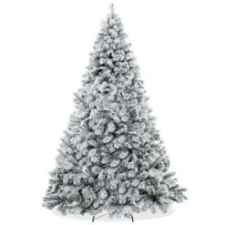Casafield Snow-Flocked Artificial Pine Christmas Tree with Metal Stand -Outlet Xmas Decor Tree Store GUEST 8513f009 21be 41e1 a8ba 2efd0ce25af6