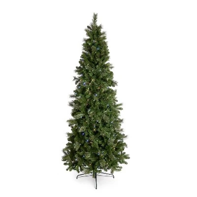 Home Heritage Cashmere Quick Set 12 Foot Artificial Holiday Tree Prelit with 800 White & Color LED Lights, 2903 PVC Foliage Tips, and Metal Stand 6 Home Heritage Cashmere Quick Set 12 Foot Artificial Holiday Tree Prelit with 800 White & Color LED Lights, 2903 PVC Foliage Tips, and Metal Stand - Image 4
