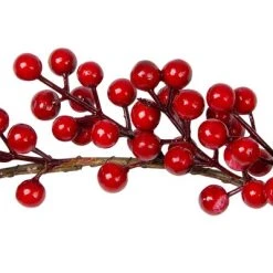 Northlight 5' x 3.5" Unlit Shiny Red Berries Artificial Winter Christmas Garland -Outlet Xmas Decor Tree Store GUEST 857a83c5 8fc5 4e37 85b1 34f551cb4967