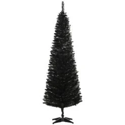 HOMCOM 70.75" Artificial Christmas Pencil Tree Holiday Xmas Tree Home Indoor Decoration -Outlet Xmas Decor Tree Store GUEST 85e639eb 4528 4753 9d65 f6efea500889