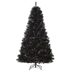 HOMCOM Artificial Christmas Tree Unlit Douglas Fir with Realistic Branches and Tips, Black Halloween Style 15 HOMCOM Artificial Christmas Tree Unlit Douglas Fir with Realistic Branches and Tips, Black Halloween Style -Outlet Xmas Decor Tree Store GUEST 86306e88 843a 402a 8609 2ec0545286a4