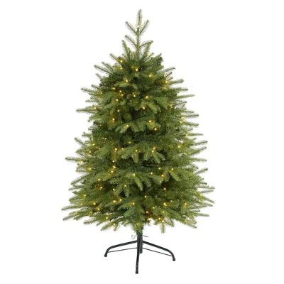 Nearly Natural Pre-Lit LED Vancouver Fir Artificial Christmas Tree Clear Lights 8 Nearly Natural Pre-Lit LED Vancouver Fir Artificial Christmas Tree Clear Lights - Image 6