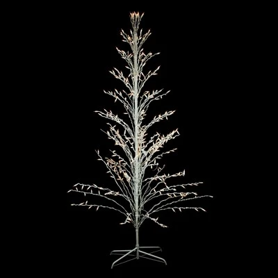 Northlight 6' Prelit Artificial Christmas Tree White Lighted Cascade Twig Outdoor Decoration - Clear Lights 3 Northlight 6' Prelit Artificial Christmas Tree White Lighted Cascade Twig Outdoor Decoration - Clear Lights