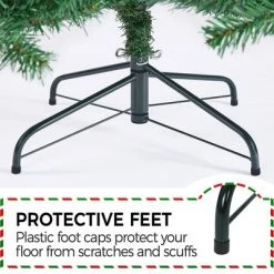 Yaheetech Pre-lit Spruce Artificial Christmas Tree with LED Lights -Outlet Xmas Decor Tree Store GUEST 87bb3eaf 179b 4bac 95b1 c025635af53f