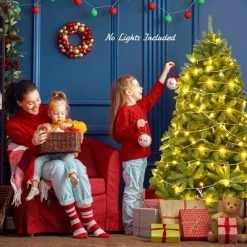 Costway 6ft Premium Hinged Artificial Christmas Fir Tree w/ 1250 Branch Tips -Outlet Xmas Decor Tree Store GUEST 87e36398 e54f 4988 93a0 6260102c9696