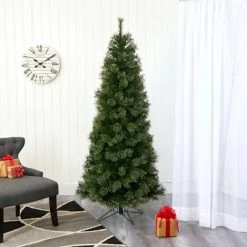 6.5ft Nearly Natural Pre-Lit Cashmere Artificial Christmas Tree Warm White Lights -Outlet Xmas Decor Tree Store GUEST 88bca8d0 d068 4fdb a665 f5415a705bda