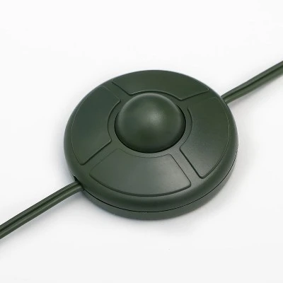 Home Heritage Artificial Half Christmas Tree Prelit with White LED Lights, PVC Foliage Tips, Metal Stand, Green 6 Home Heritage Artificial Half Christmas Tree Prelit with White LED Lights, PVC Foliage Tips, Metal Stand, Green - Image 4