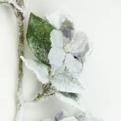 Allstate Floral 5" Lavender Snow Quince Blossom Artificial Floral Christmas Spray