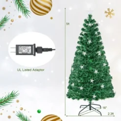 Tangkula 4/5/6/7 FT Artificial Christmas Tree Prelit Fiber Optic Xmas Tree w/ Warm White Lights 8 Light Modes 21 Tangkula 4/5/6/7 FT Artificial Christmas Tree Prelit Fiber Optic Xmas Tree w/ Warm White Lights 8 Light Modes -Outlet Xmas Decor Tree Store GUEST 8a03dd11 d9ca 43eb abfd f05148a9ce78