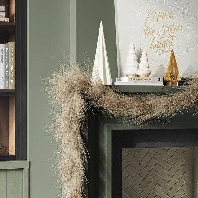 Artificial Christmas Garland XL Shimmer Long Needle Pine - Threshold™ 3 Artificial Christmas Garland XL Shimmer Long Needle Pine - Threshold™