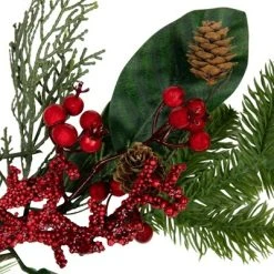 Northlight 6' Green and Red Pinecones and Berries Artificial Christmas Garland- Unlit -Outlet Xmas Decor Tree Store GUEST 8acc6280 4c5d 461b 8476 6e2886f30e33