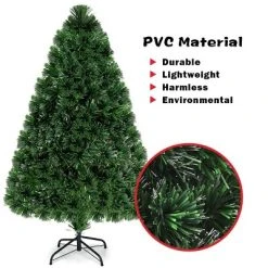 Costway Pre-Lit Fiber Optic Artificial PVC Christmas Tree Metal 4Ft 12 Costway Pre-Lit Fiber Optic Artificial PVC Christmas Tree Metal 4Ft -Outlet Xmas Decor Tree Store GUEST 8b3be0f6 26a1 4270 bcb2 2073a8e5e5e1