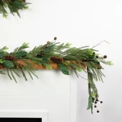 Northlight 6' Mixed Foliage with Pine Cones and Berries Christmas Garland, Unlit -Outlet Xmas Decor Tree Store GUEST 8b501ba4 282d 4bf3 969e a5cea22c2504