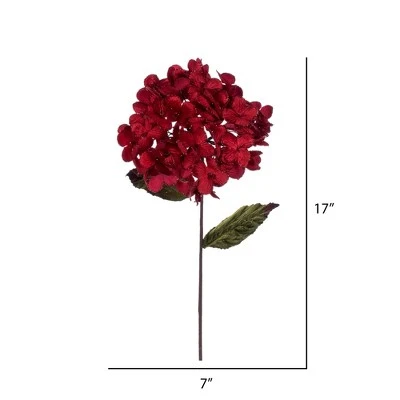 Vickerman 17" Hydrangea Spray 3 Vickerman 17" Hydrangea Spray