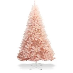 Tangkula 7ft Pink Artificial Christmas Tree 937 Hinged tips w/ Metal Stand Holiday Season -Outlet Xmas Decor Tree Store GUEST 8c6b68a0 fe86 4dad a52e d92cf9b96d26