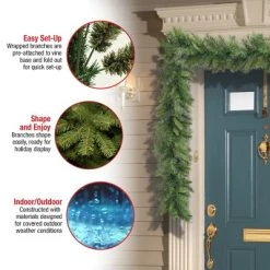 National Tree Company Artificial Christmas Garland, Green, Winchester Pine, Christmas Collection, 9 Feet -Outlet Xmas Decor Tree Store GUEST 8d60ebc3 74d6 44fb aa9b b4b2d92756fe