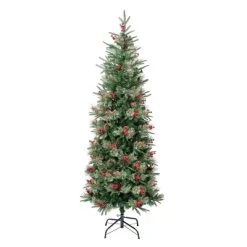 National Tree Company First Traditions Unlit Slim Virginia Pine Artificial Christmas Tree -Outlet Xmas Decor Tree Store GUEST 8fbf8588 e71e 4b8d aa28 aa77f6be09a9