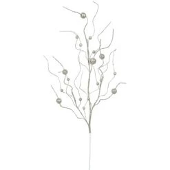 Vickerman 37" Glitter Ball Aritificial Christmas Spray -Outlet Xmas Decor Tree Store GUEST 8fc516ae 1447 487b ab19 43ebc0b15cbb
