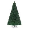 Costway Pre-Lit Fiber Optic Artificial Christmas Tree 280 Lights 7FT