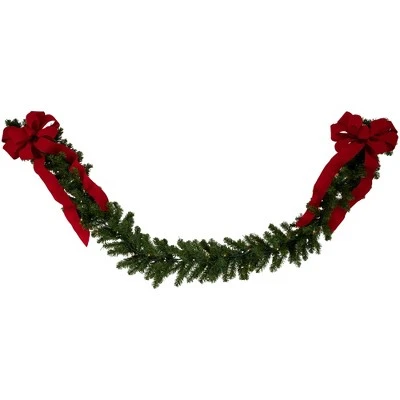 Northlight 50' x 10" Prelit Canadian Pine Commercial Artificial Christmas Garland - Clear Lights 7 Northlight 50' x 10" Prelit Canadian Pine Commercial Artificial Christmas Garland - Clear Lights - Image 5