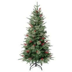 National Tree Company First Traditions Unlit Virginia Pine Artificial Christmas Tree with Berries & Pinecones 9 National Tree Company First Traditions Unlit Virginia Pine Artificial Christmas Tree with Berries & Pinecones -Outlet Xmas Decor Tree Store GUEST 9210fe88 b57b 479d b9e4 8fbc34029693
