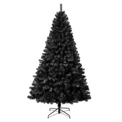 National Tree Company First Traditions 7.5' Unlit Color Pop Full Hinged Artificial Christmas Tree with Metal Star Base Black -Outlet Xmas Decor Tree Store GUEST 927cf033 272d 47ff af1e 4a9b6c0b21d8