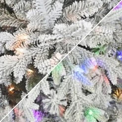 Puleo 7.5' Pre-Lit LED Flocked Downswept Full Royal Majestic Douglas Fir Artificial Christmas Tree Color Select Lights 9 Puleo 7.5' Pre-Lit LED Flocked Downswept Full Royal Majestic Douglas Fir Artificial Christmas Tree Color Select Lights -Outlet Xmas Decor Tree Store GUEST 93341b3e 59a6 428f a3b4 3987cf8cb90a