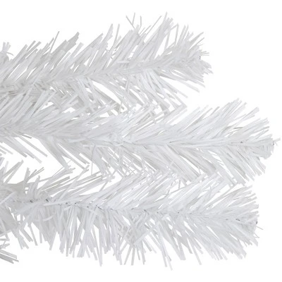 Northlight 32" Unlit Snow White Artificial Christmas Door Swag 6 Northlight 32" Unlit Snow White Artificial Christmas Door Swag - Image 4