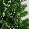 Northlight 15' Shiny Silver Mirrored Disco Ball Beaded Christmas Garland, Unlit -Outlet Xmas Decor Tree Store GUEST 94276ba3 2ee8 4481 a684 6cd7bcc5c3e1