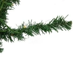 Northlight 9' x 20" Pre-Lit Green Artificial Pine Christmas Garland, Warm White LED Lights