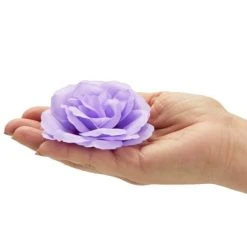 Bright Creations Juvale 50 Pack Light Purple Artificial Flowers for Decoration, 3 Inch Stemless Silk Cloth Roses for Wall Decor, Wedding Receptions, Spring Decor -Outlet Xmas Decor Tree Store GUEST 95ce991f 0444 475b 8de3 3064408f87cb