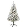 Nearly Natural 5' Flocked White River Mountain Pine Prelit LED Artificial Christmas Tree with Pinecones 2 Nearly Natural 5' Flocked White River Mountain Pine Prelit LED Artificial Christmas Tree with Pinecones -Outlet Xmas Decor Tree Store GUEST 964ba894 f8e7 4fc1 b697 f57d2b556ef2