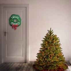4.5ft Pre-lit Jersey Fraser Fir Artificial Christmas Tree Multicolor Lights - National Tree Company