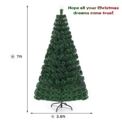 Costway Pre-Lit Fiber Optic Artificial Christmas Tree 280 Lights 7FT 17 Costway Pre-Lit Fiber Optic Artificial Christmas Tree 280 Lights 7FT -Outlet Xmas Decor Tree Store GUEST 98e46b4b 2d0d 4368 baa2 edbb94ca5967